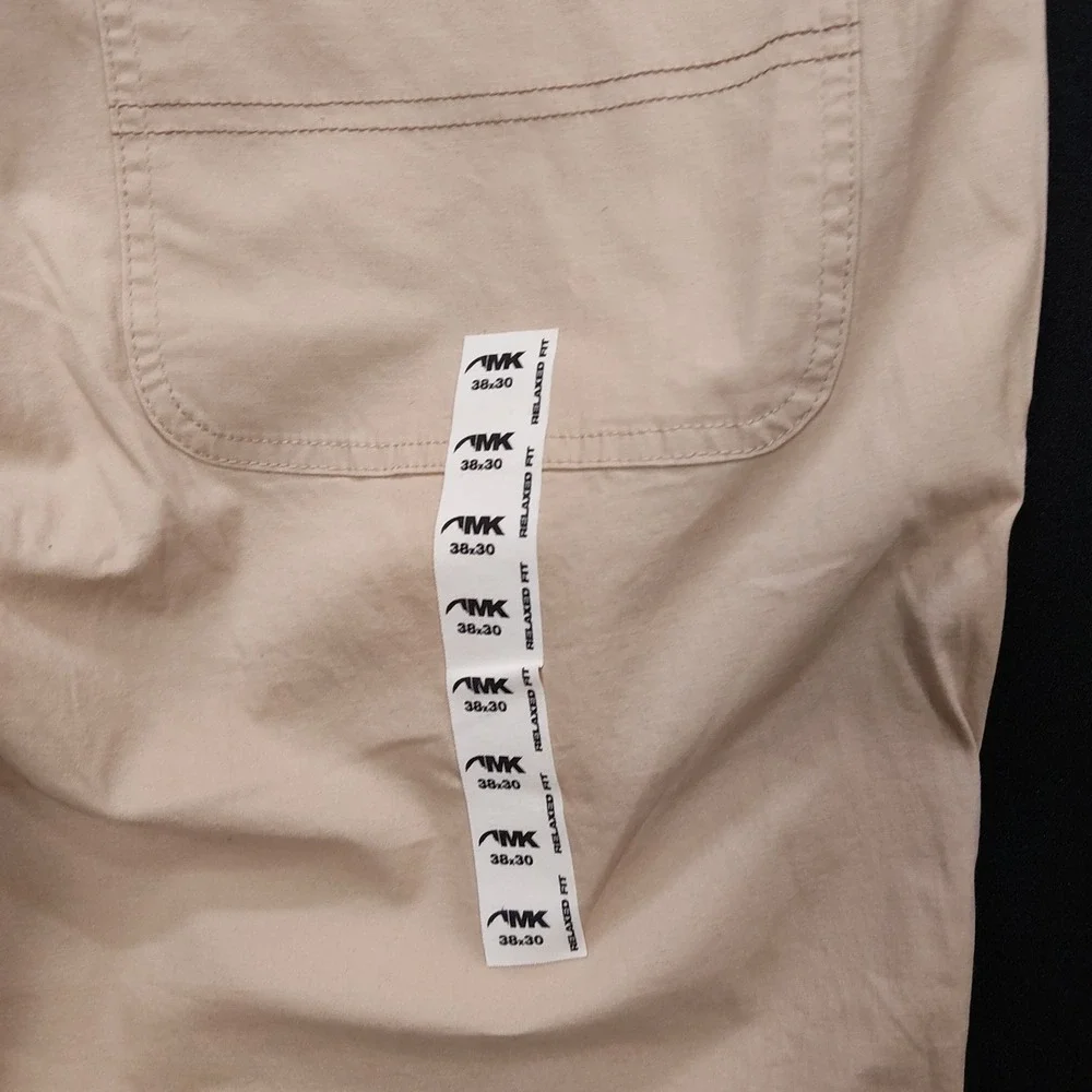 Mountain Khakis All Mountain Pant Relaxed Fit Tan Organic Cotton 38x30 Mens